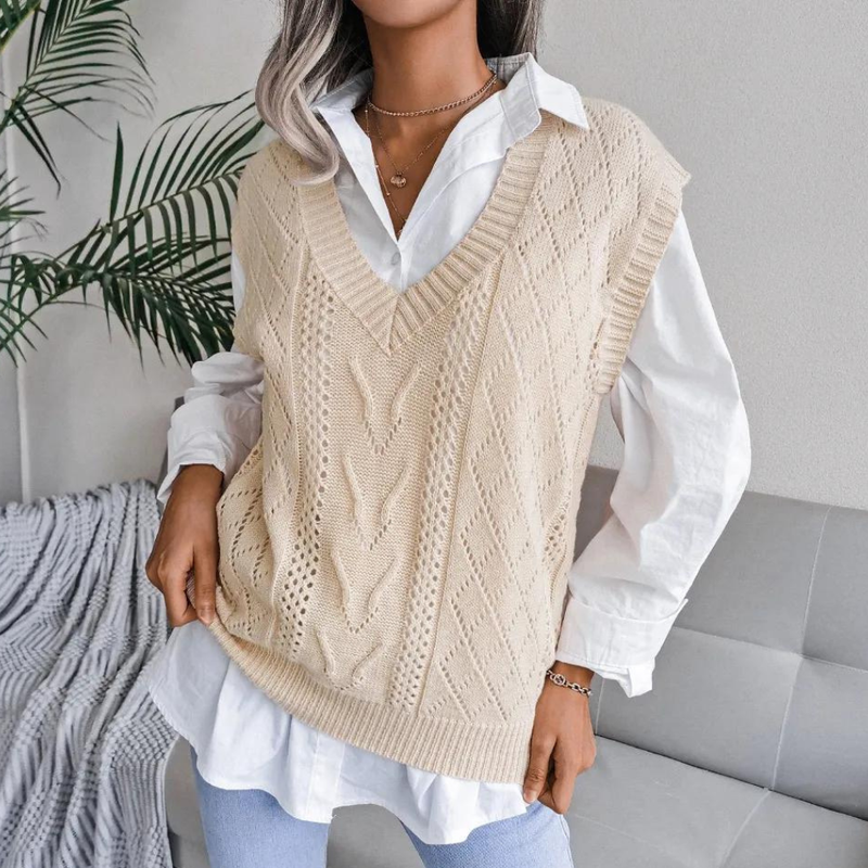 Pull au style vintage intemporel