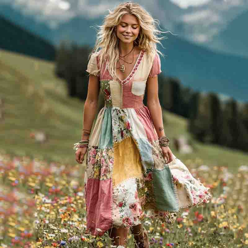 Robe magnifiquement confectionné