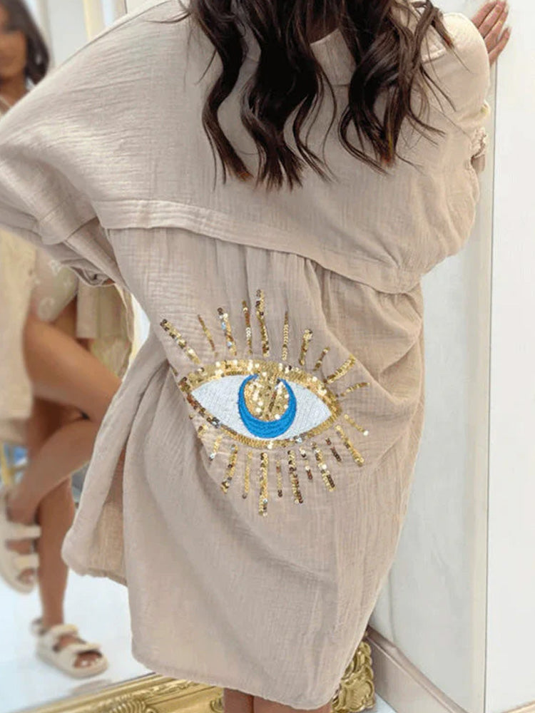 Chemise au style vintage intemporel