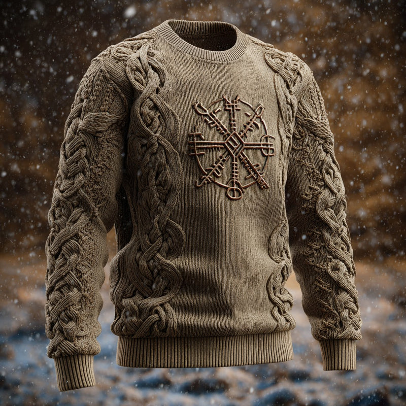 Pull au design réfléchi