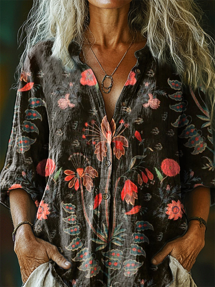 Chemise au design gracieux