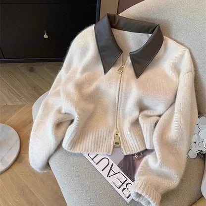 Pull au design réfléchi
