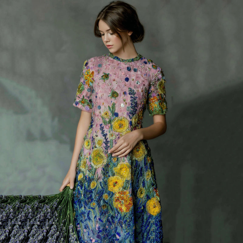 Robe au design élégant