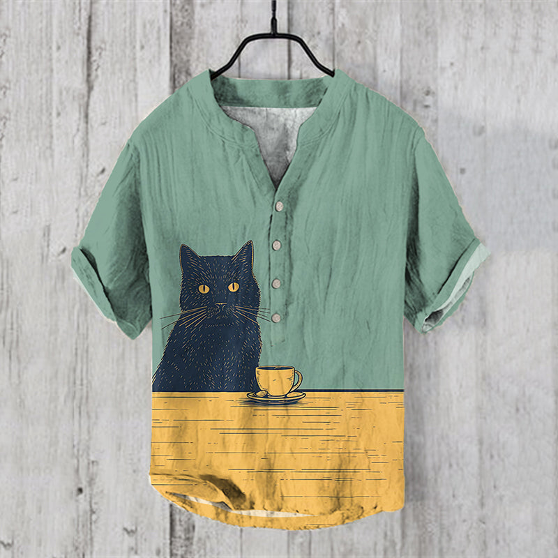Chemise au style vintage intemporel