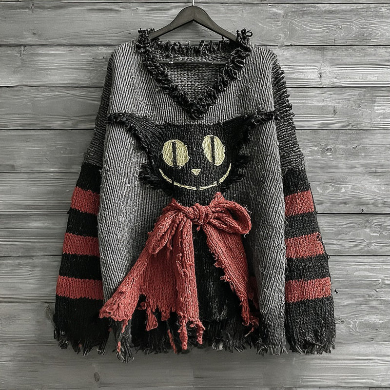 Pull au design réfléchi