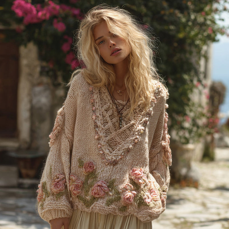 Pull vintage classique