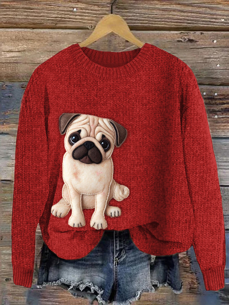 Pull au style vintage intemporel