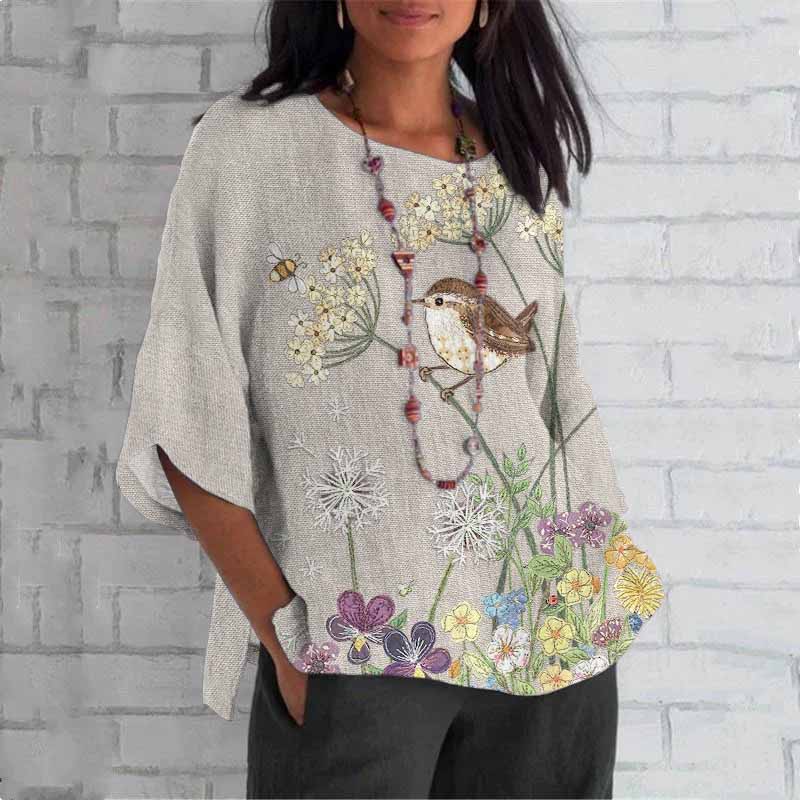 Haut inspiration vintage