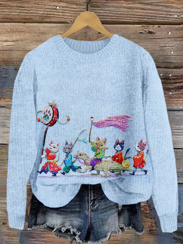 Pull au design classique