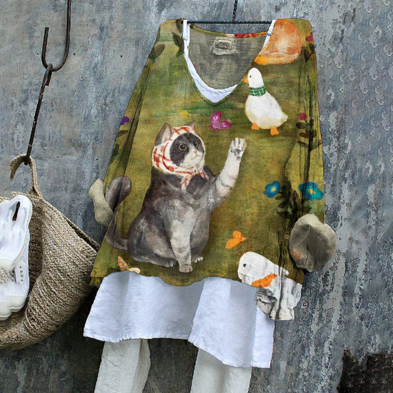 Chemise au design réfléchi