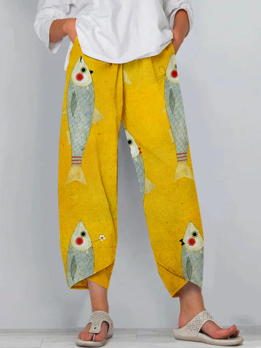 Pantalon au design réfléchi