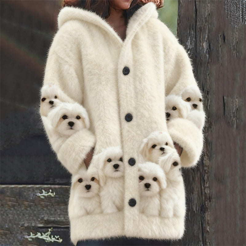 Cardigan au style vintage intemporel