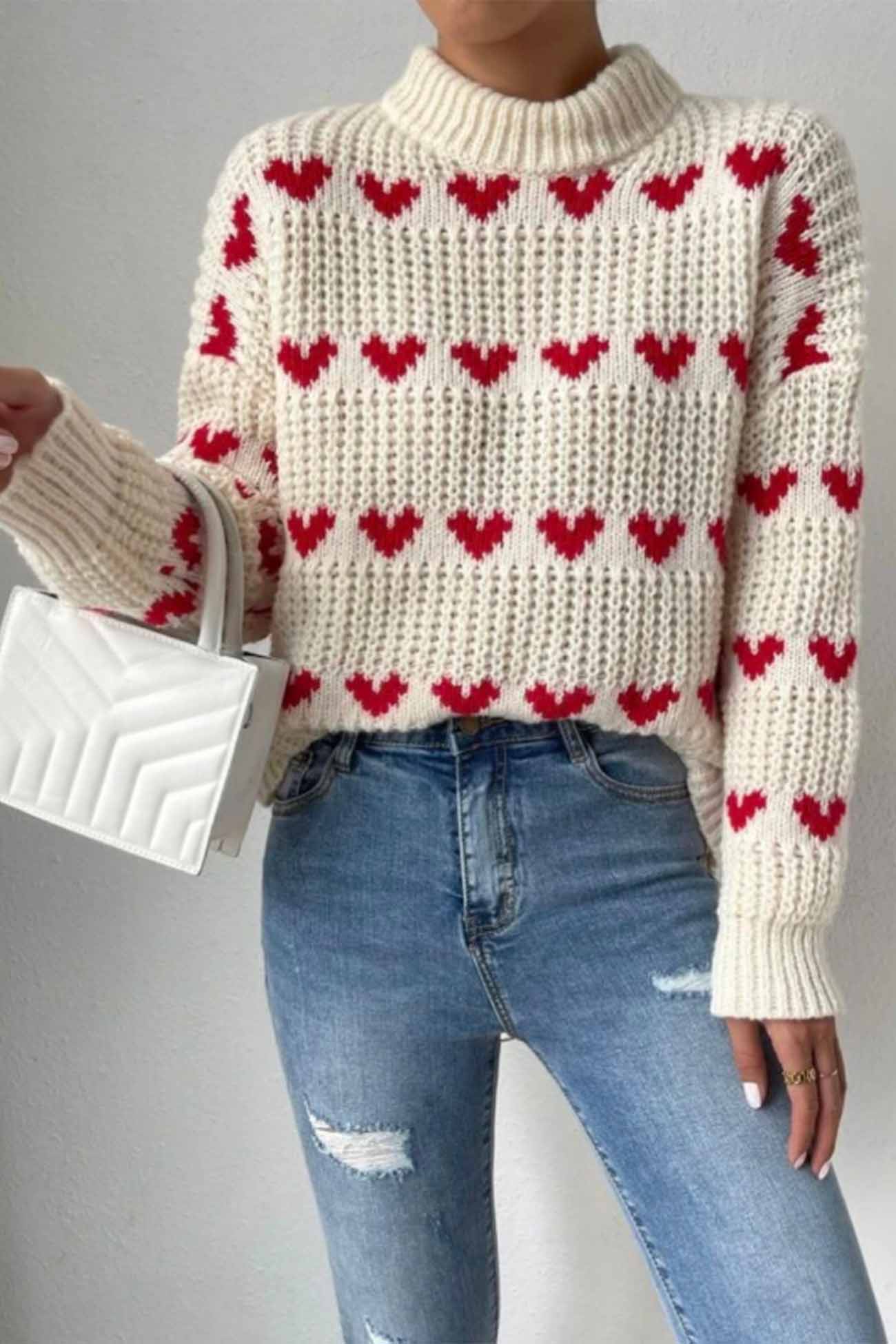 Pull au style vintage intemporel