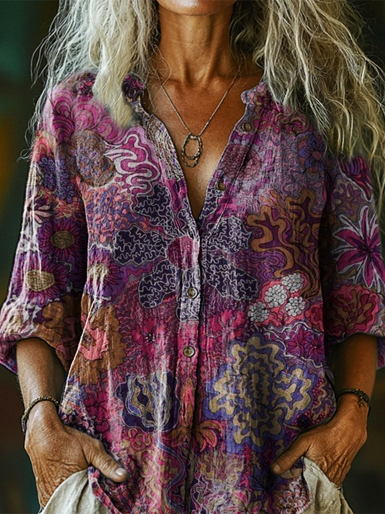 Chemise au design gracieux