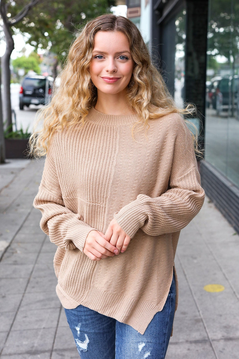 Pull au design réfléchi