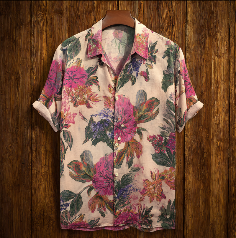 Chemise au design réfléchi