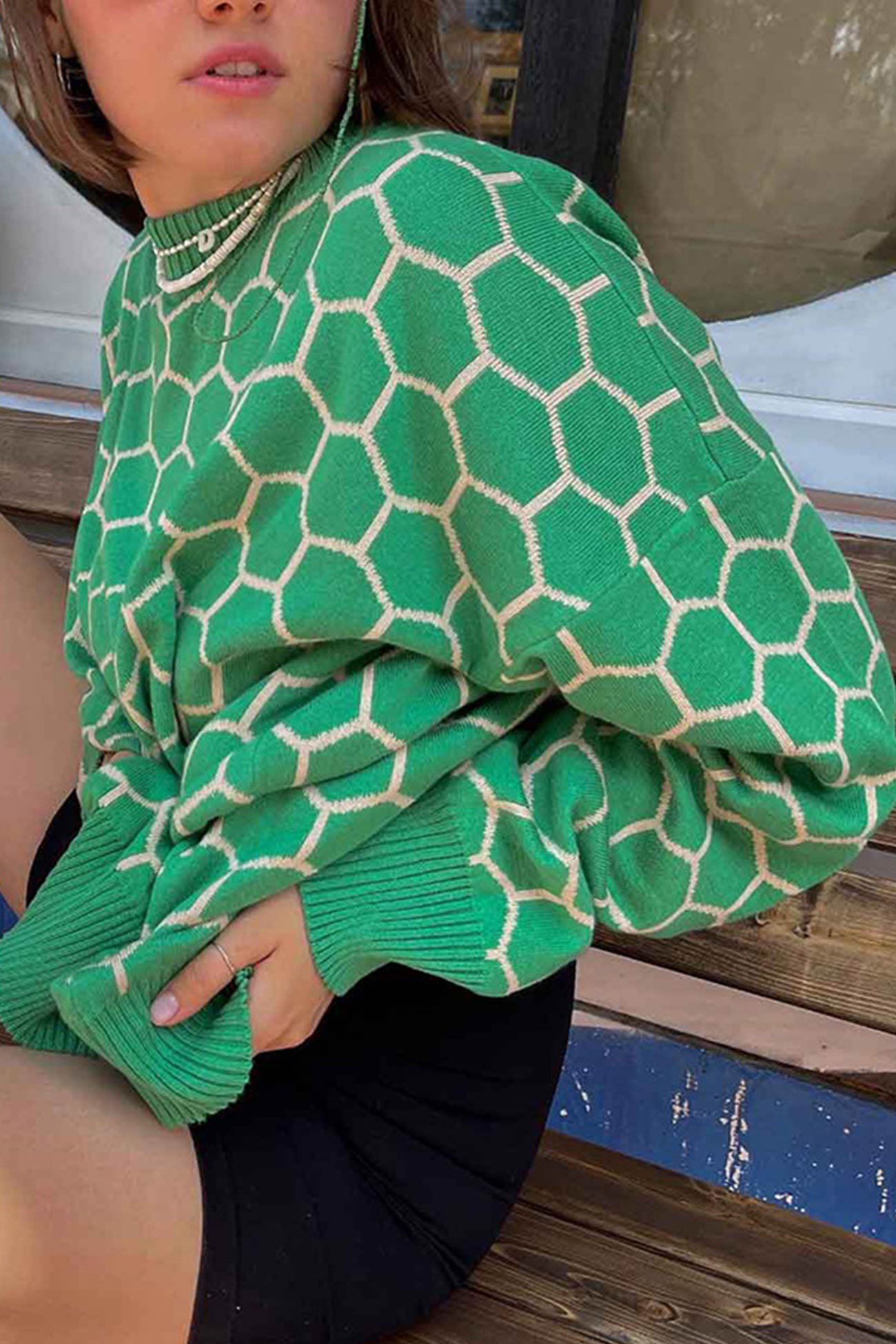 Pull au design classique