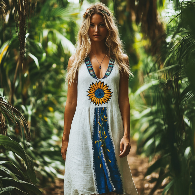 Robe au style vintage intemporel