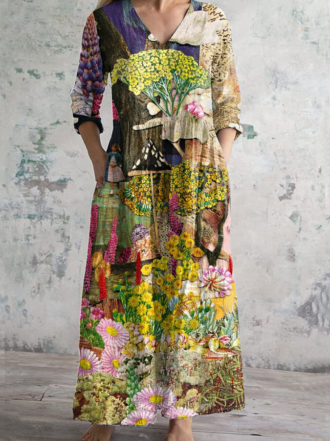 Robe magnifiquement confectionné
