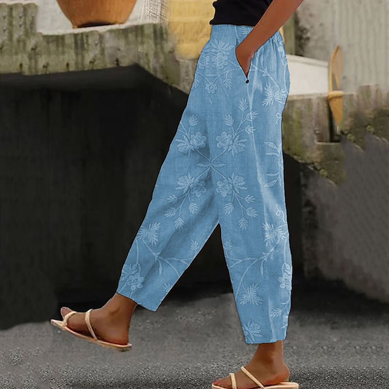 Pantalon au style vintage intemporel