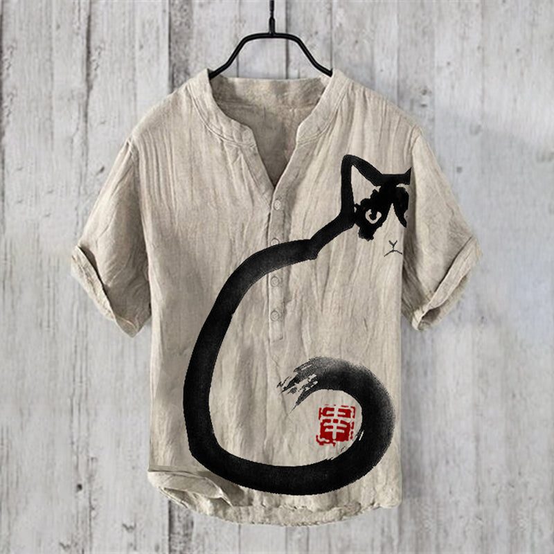 Chemise au style vintage intemporel