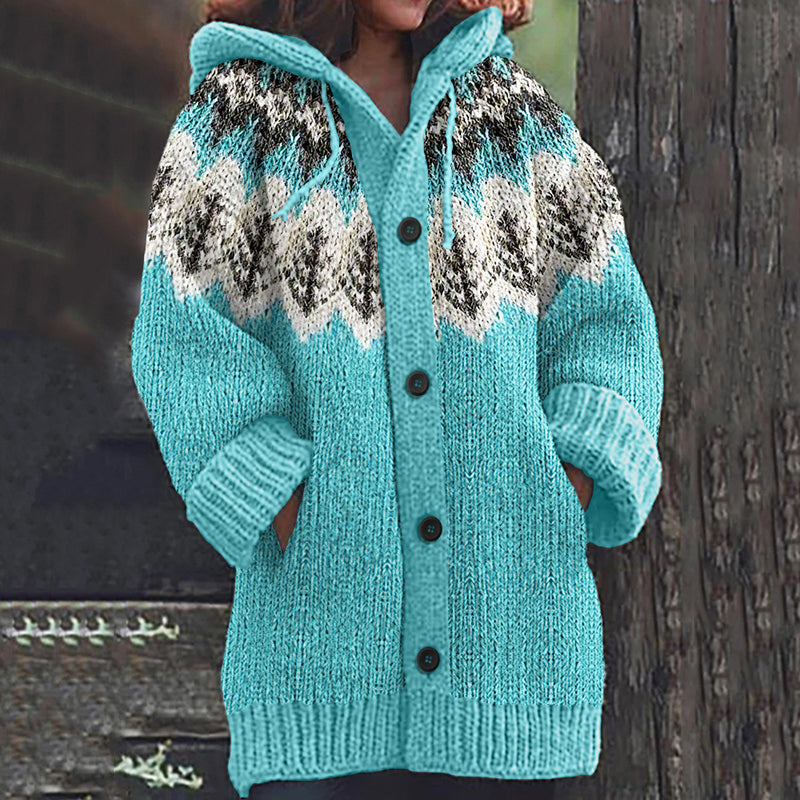 Cardigan au design réfléchi