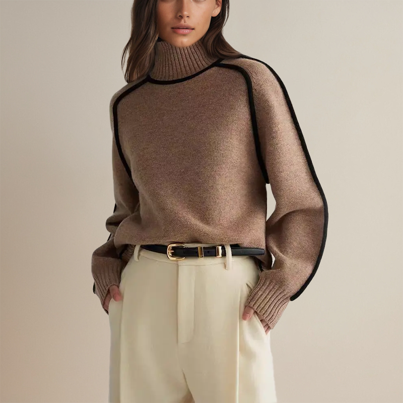 Pull au design classique
