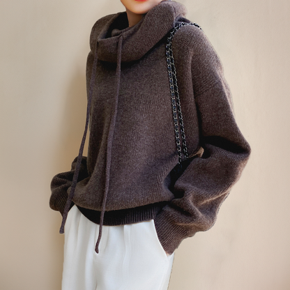 Pull au design réfléchi