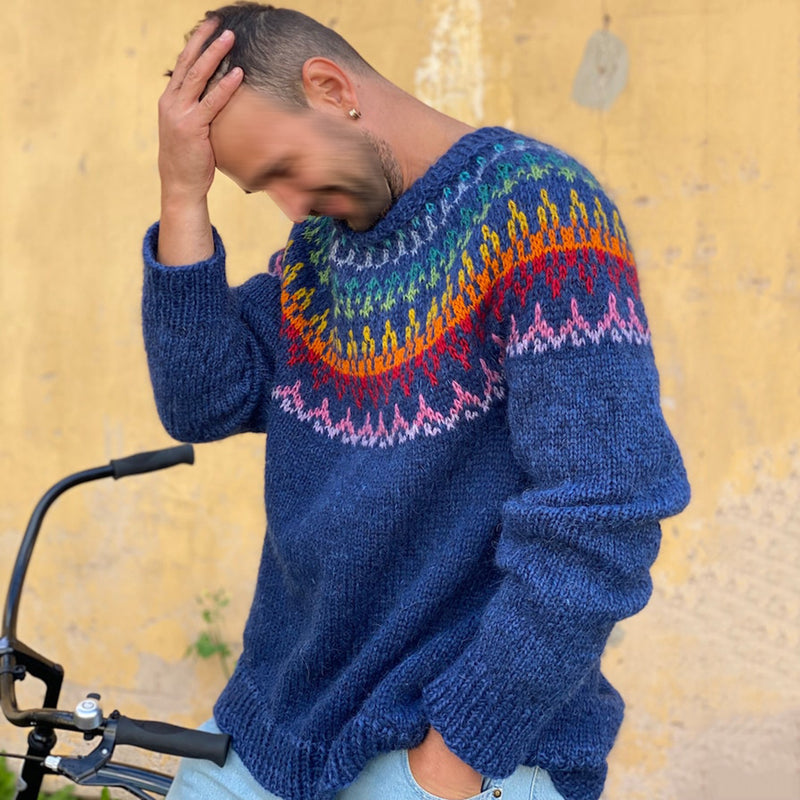 Pull au design classique