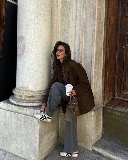 Veste au design réfléchi
