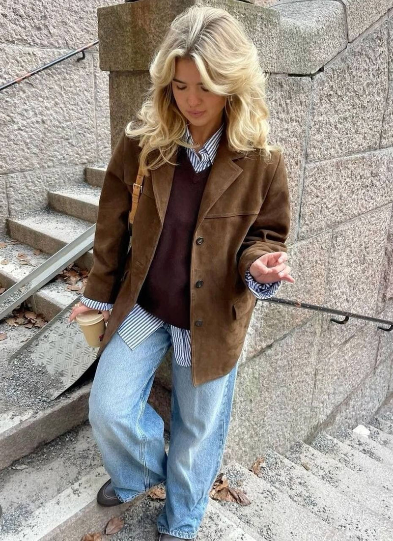 Veste au design réfléchi