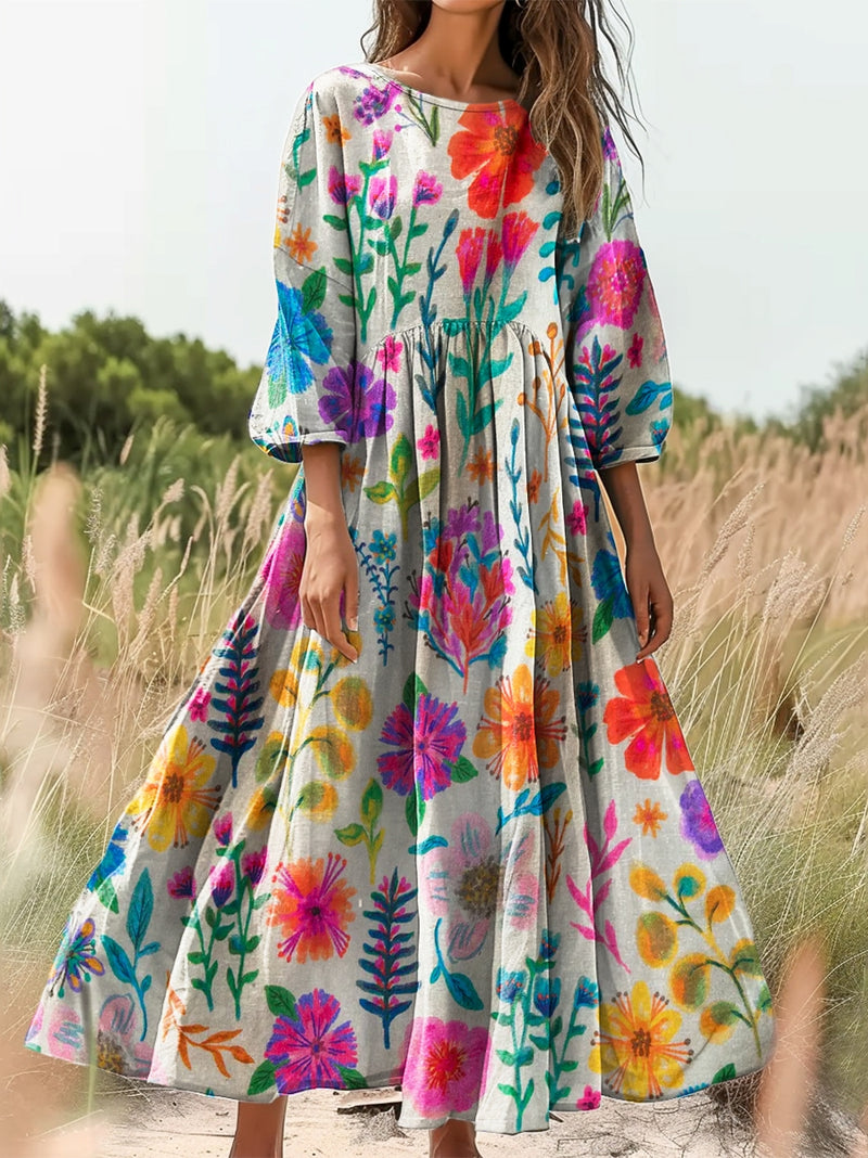 Robe au style vintage intemporel