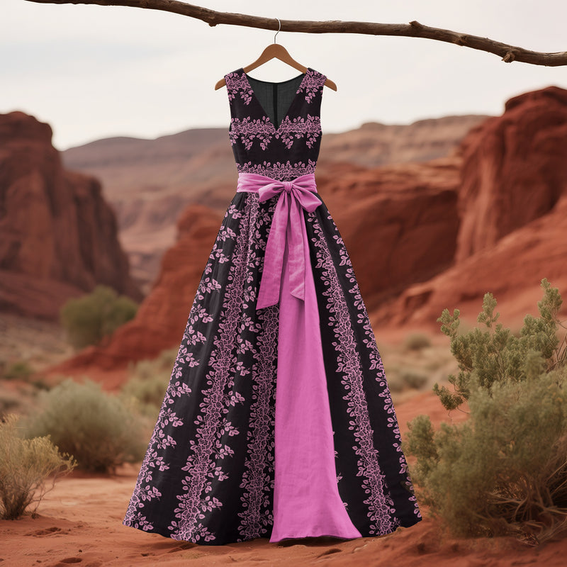 Robe au design élégant