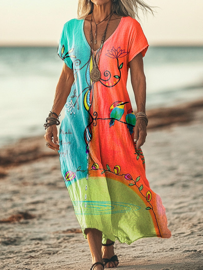 Robe au design gracieux