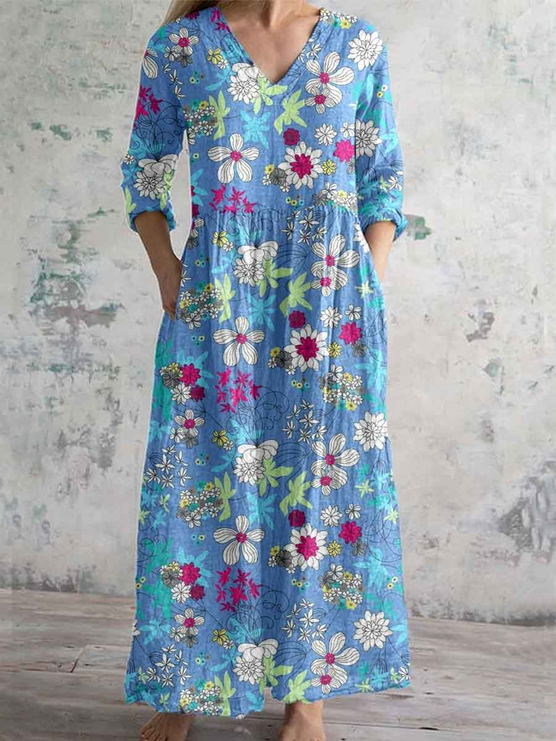 Robe au style vintage intemporel
