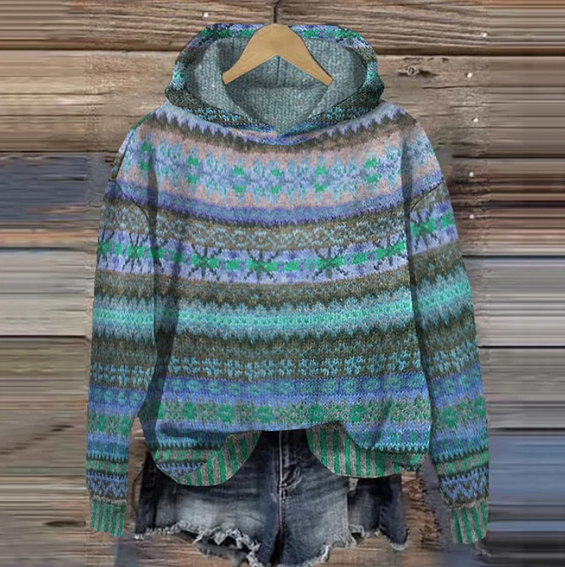 Pull au design réfléchi