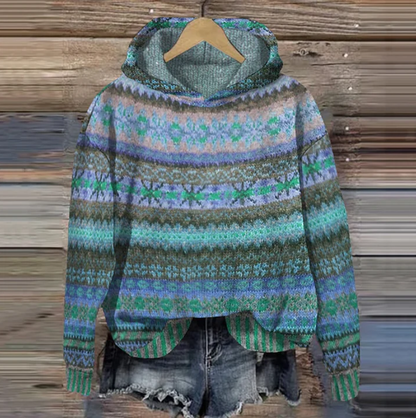 Pull au design réfléchi