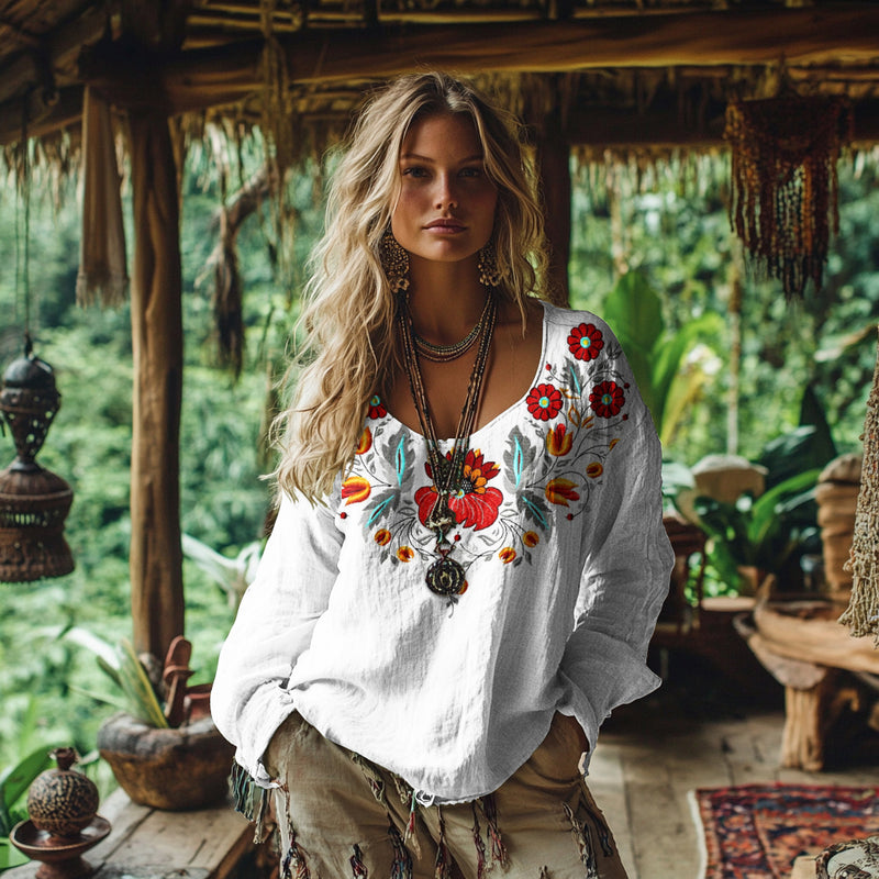 Chemise au design réfléchi