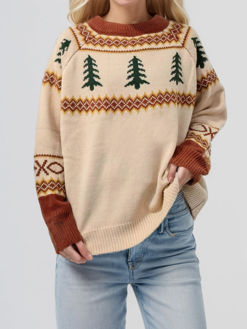 Pull au style vintage intemporel
