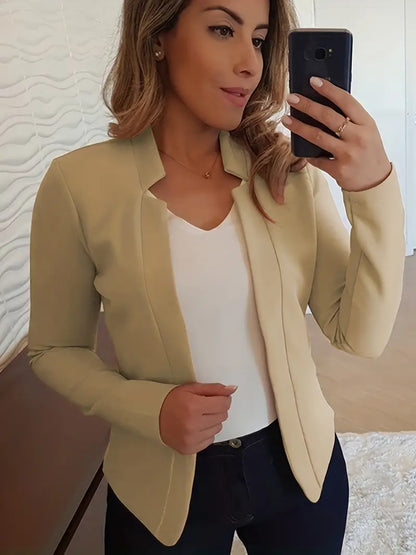 EP | élégant blazer à manches longues pour le printemps