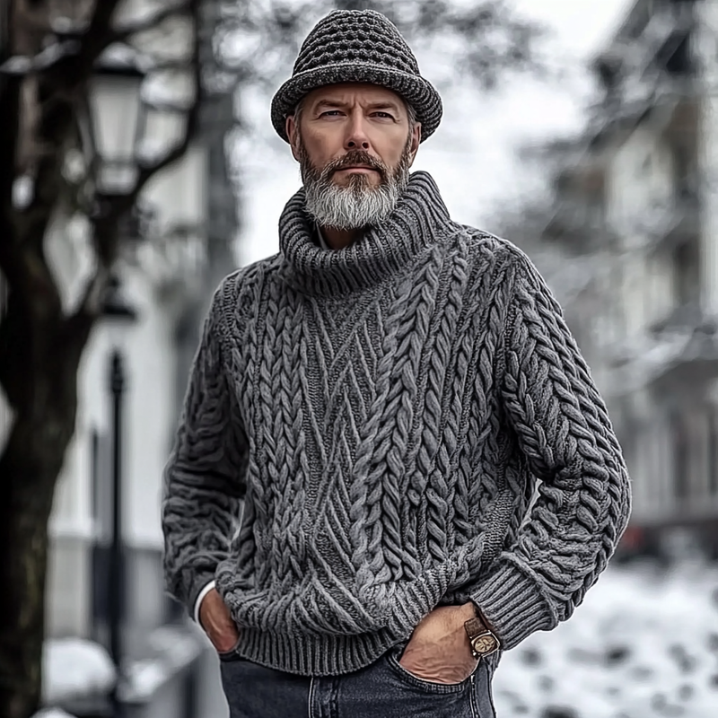 Pull au style vintage intemporel