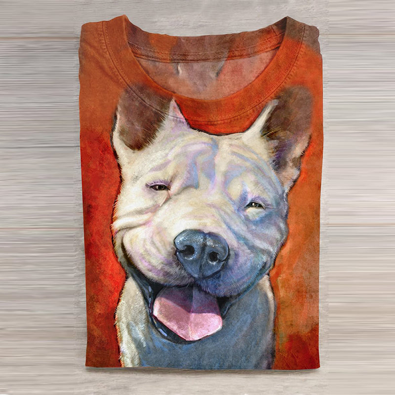 T-Shirt au design réfléchi