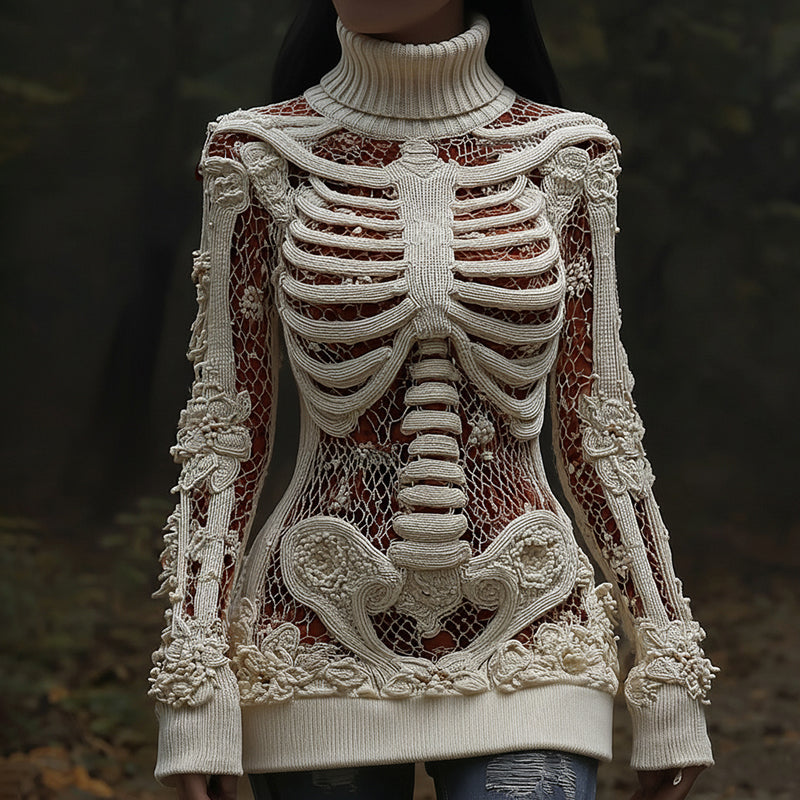 Pull au design réfléchi