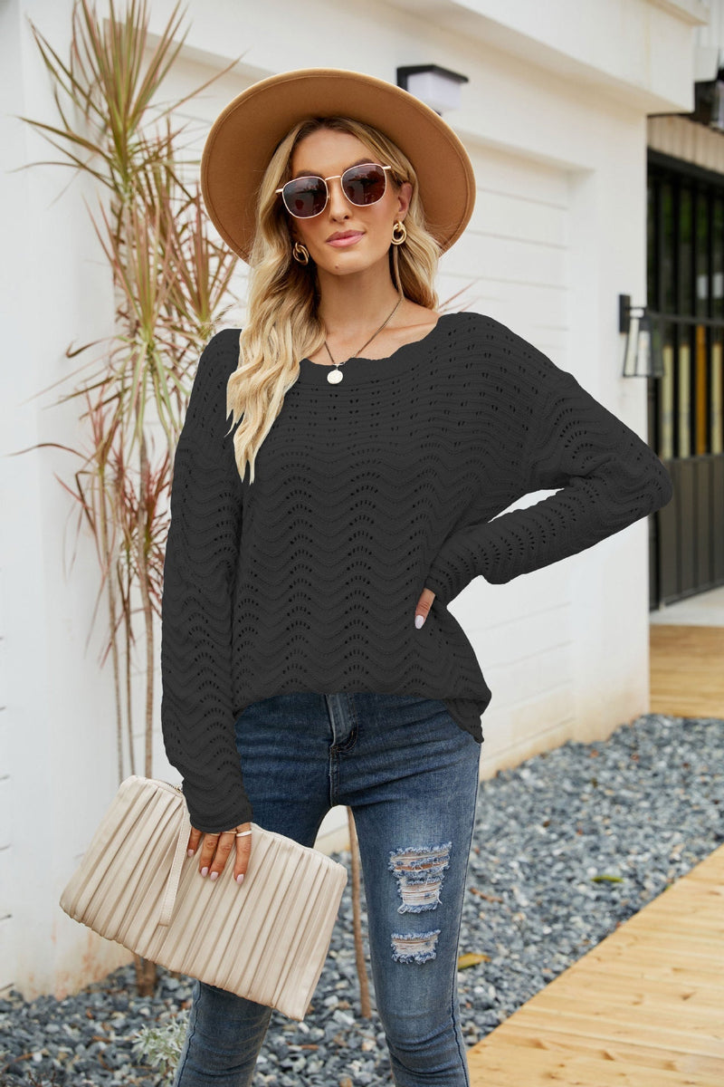 Pull au design classique