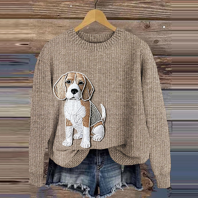 Pull vintage classique