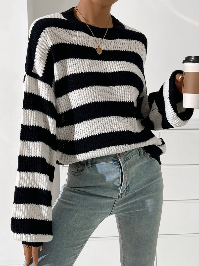 Pull au design réfléchi