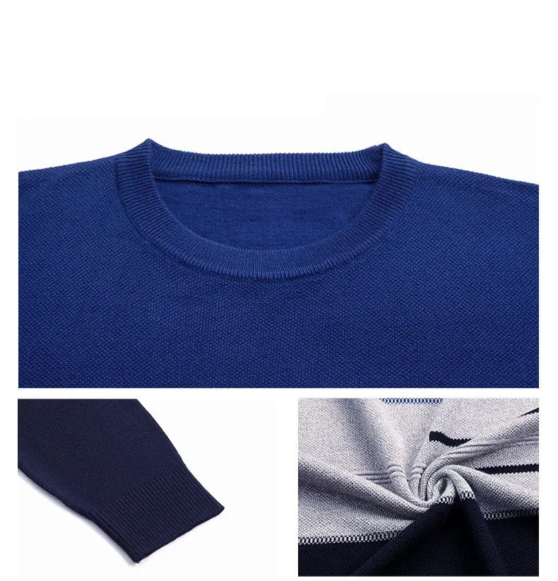 EP | Pull en coton rayé