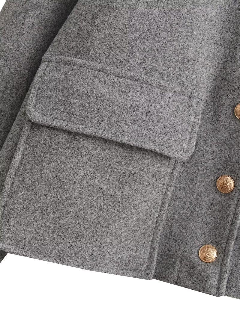 Veste au design réfléchi