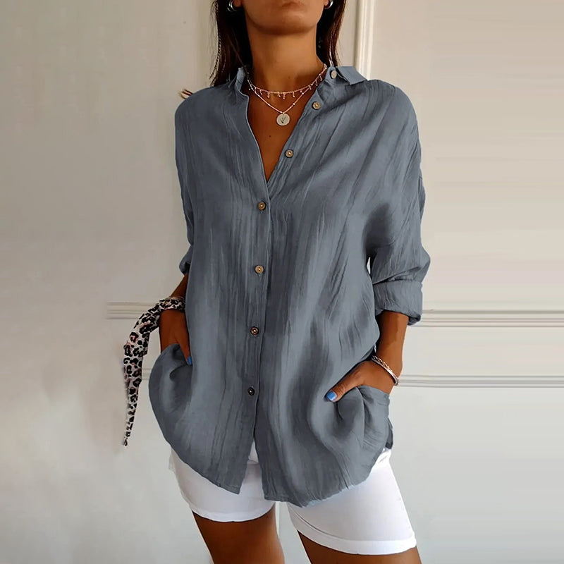 Chemise au style vintage intemporel