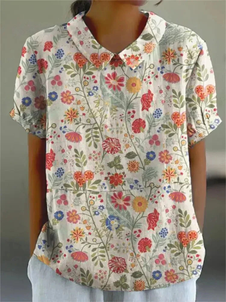 SL | Blouse à imprimé fleuri pour femmes